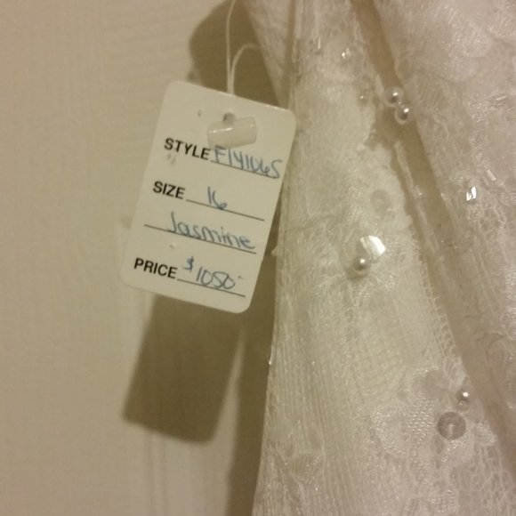 Wedding Dress, New, Sz 16 - Picture 5 of 5
